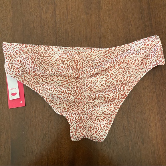 🌞Textured Hipster Bikini Bottom -Xhilaration Clay - Picture 3 of 8